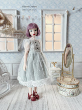 Load image into Gallery viewer, Seafoam Linen &amp; Tulle Dress Set